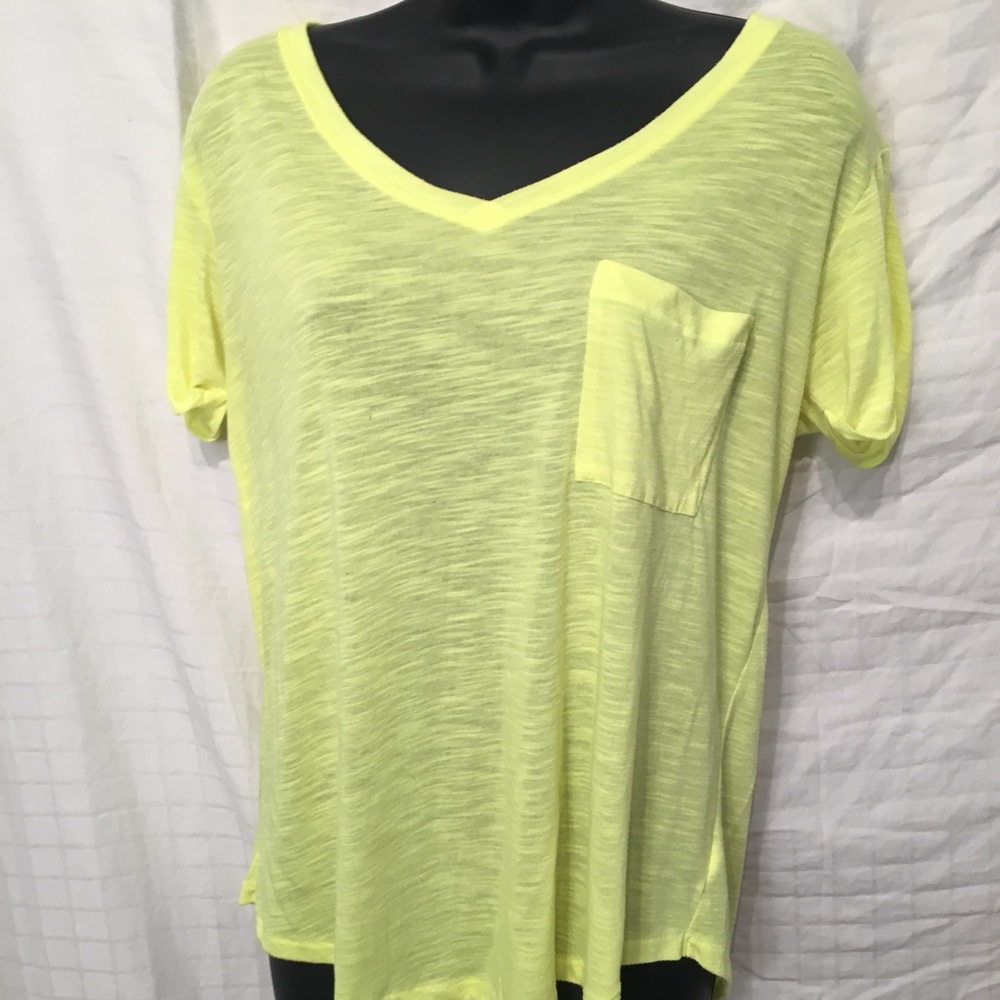 Neon Yellow Aerie Top